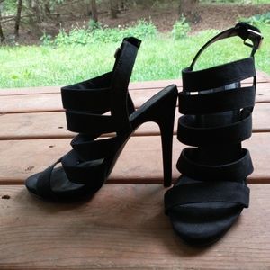 Black Summer Heels
